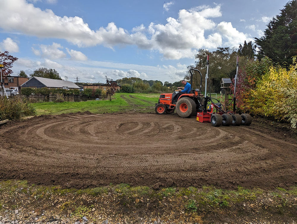 Redexim Laser Grader takes Golf Course Management Services to the next level!