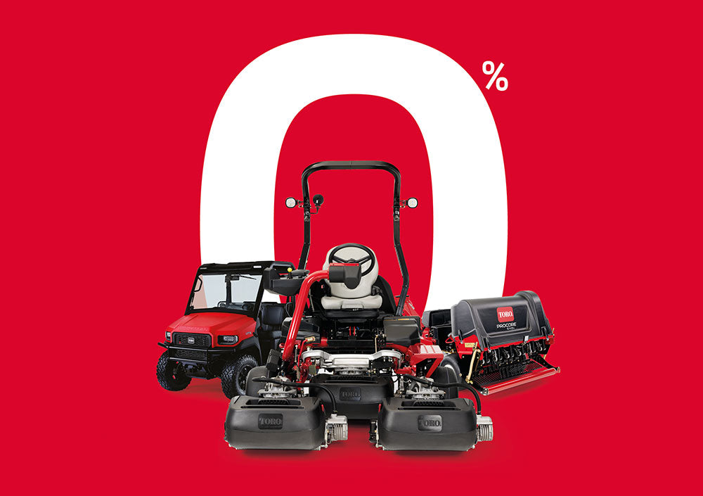 New Buy Now, Pay Later offer on all Toro machinery