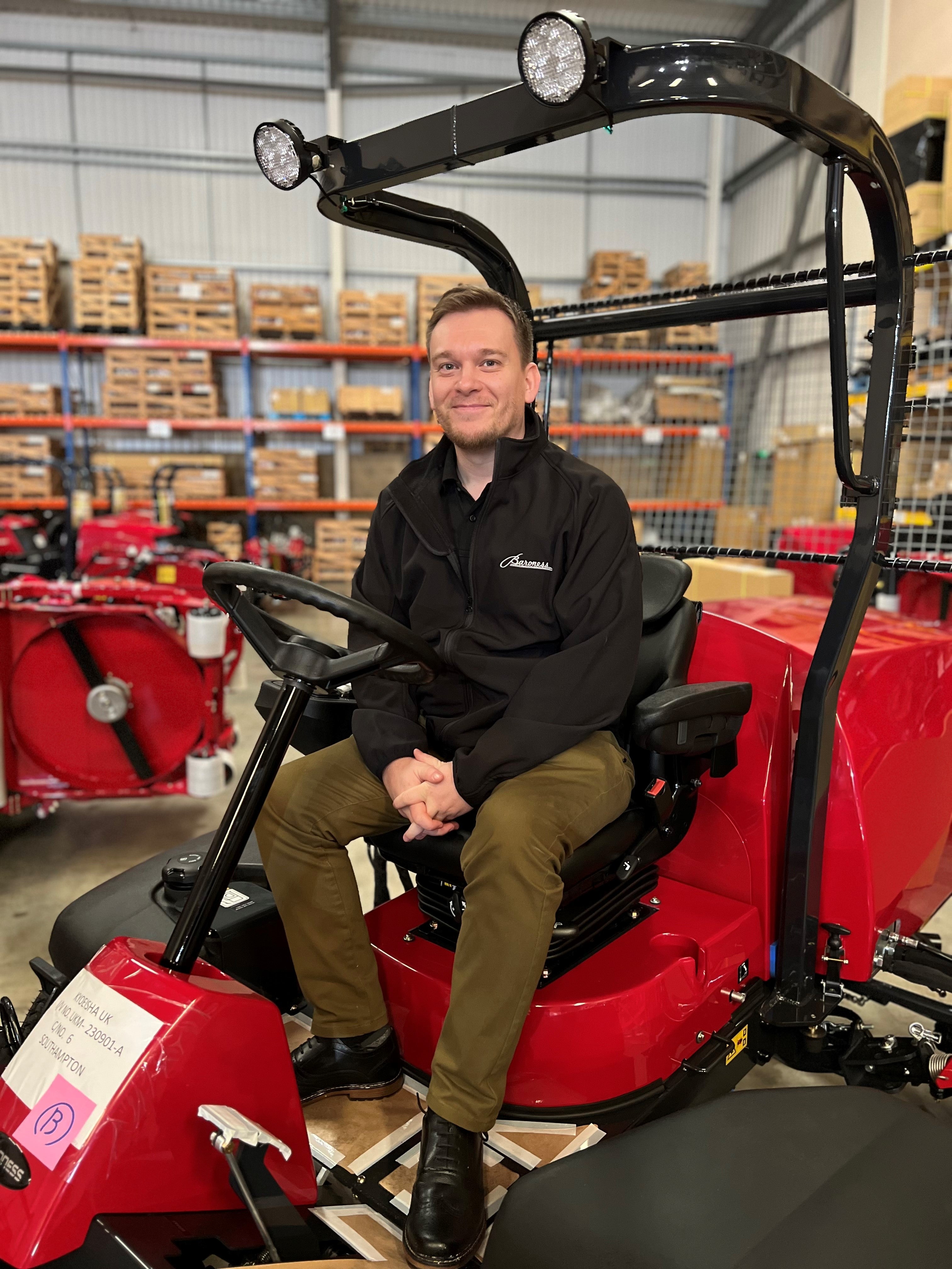 Baroness expand into Scotland with appointment of new Area Sales Manager