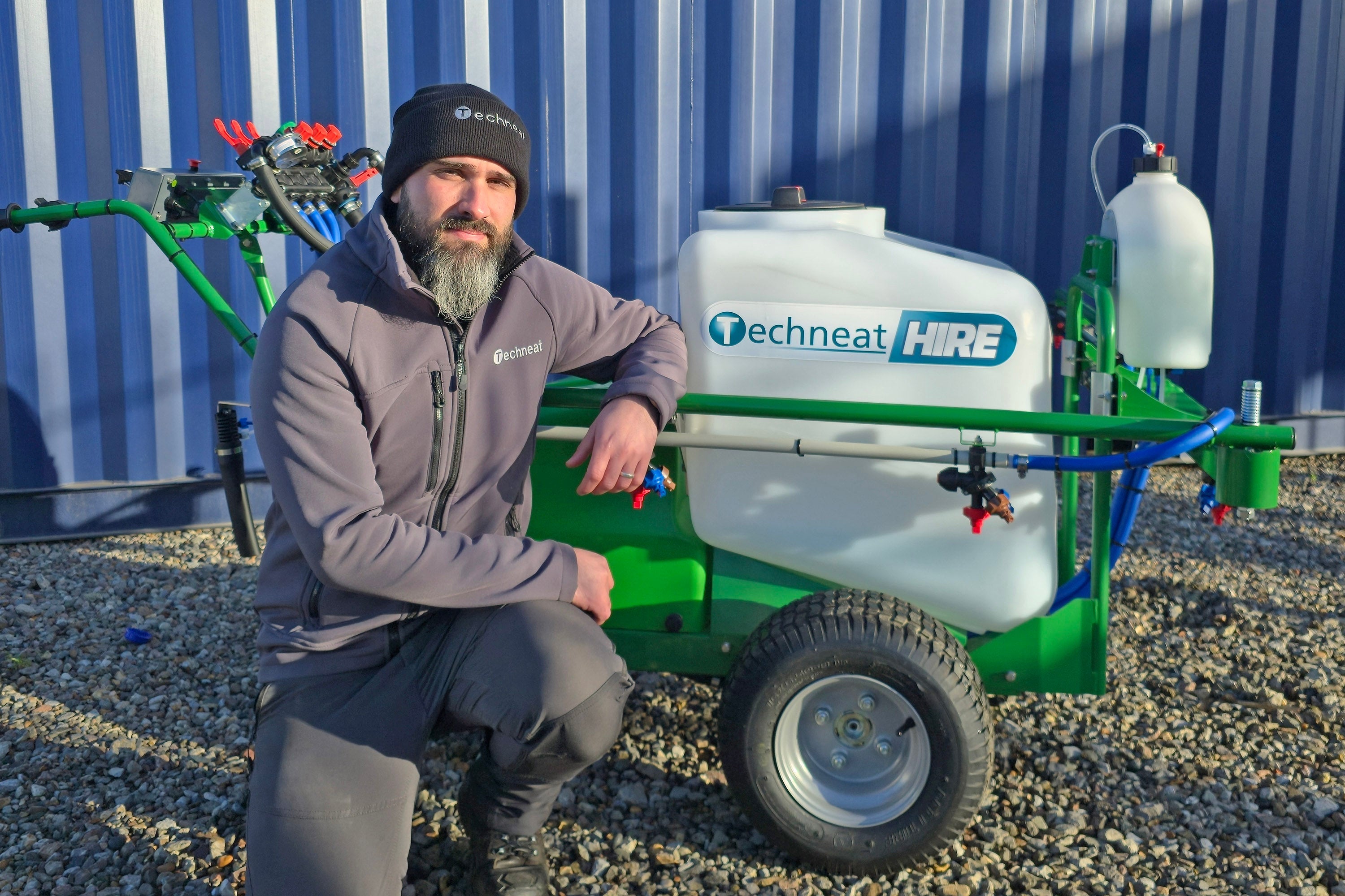Amenity sector launch for Techneat Hire at BTME