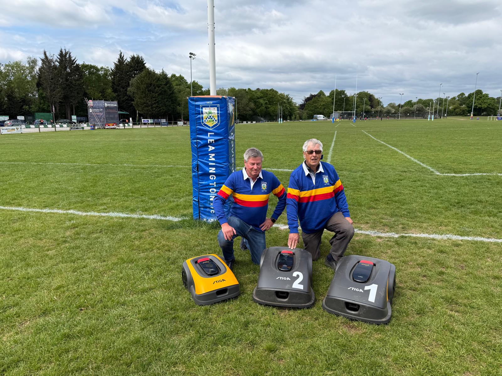 STIGA - Leamington RFC is loving our robot mowers