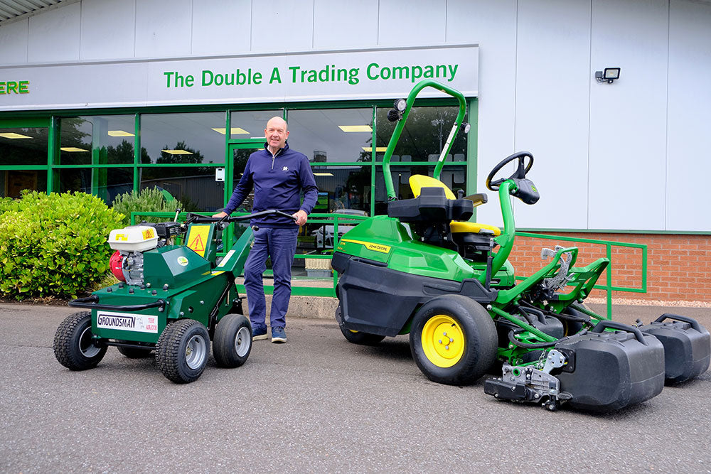 Double A celebrate 30 years of supplying equipment to the Scottish Groundcare Industry
