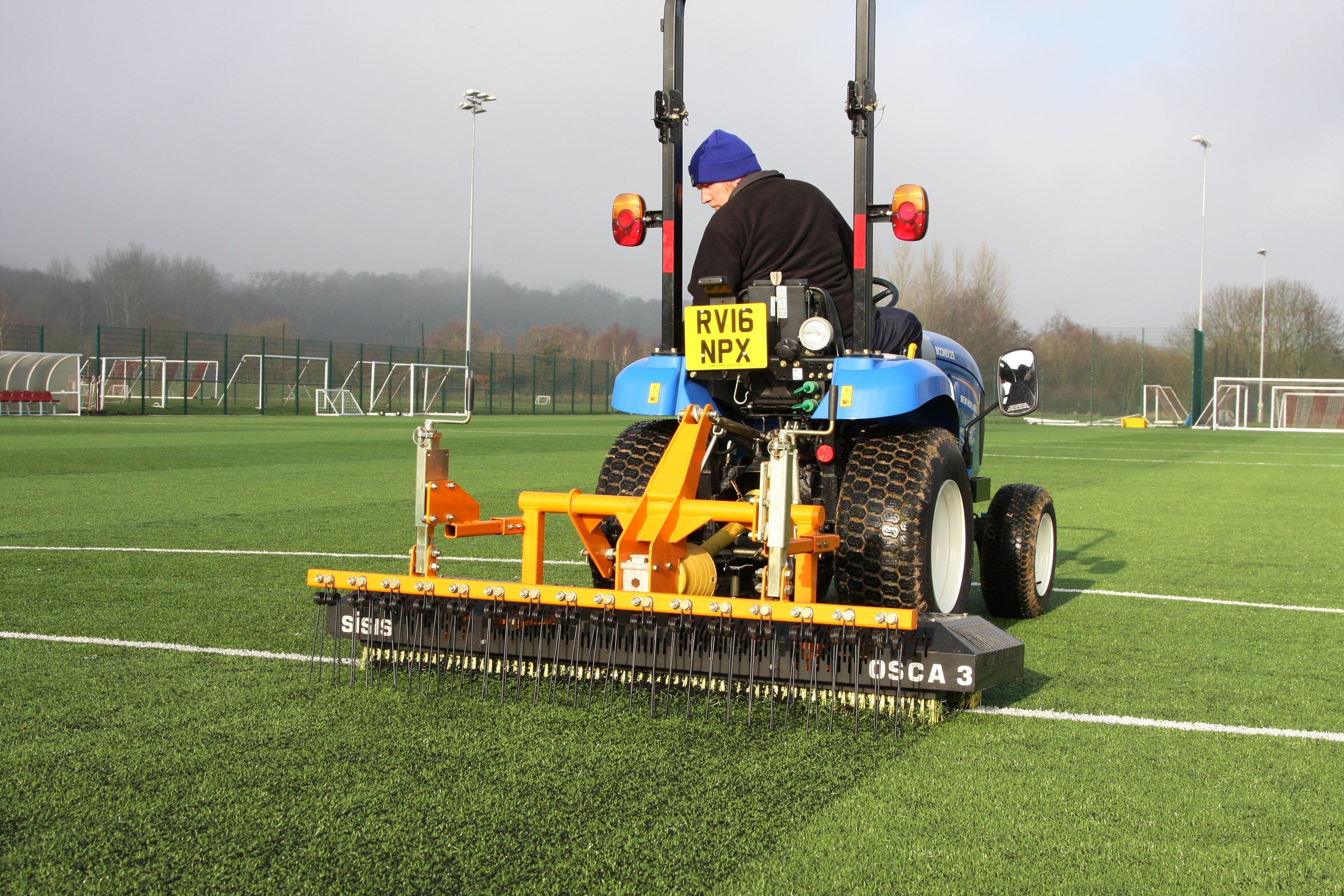 The complete SISIS range  on show at GroundsFest