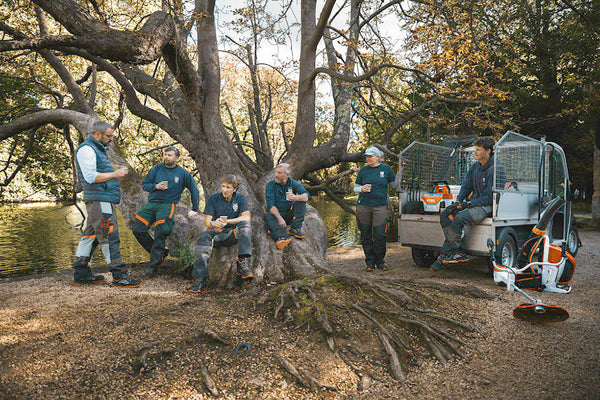STIHL ALLPRO battery system in use at the University of Oxford