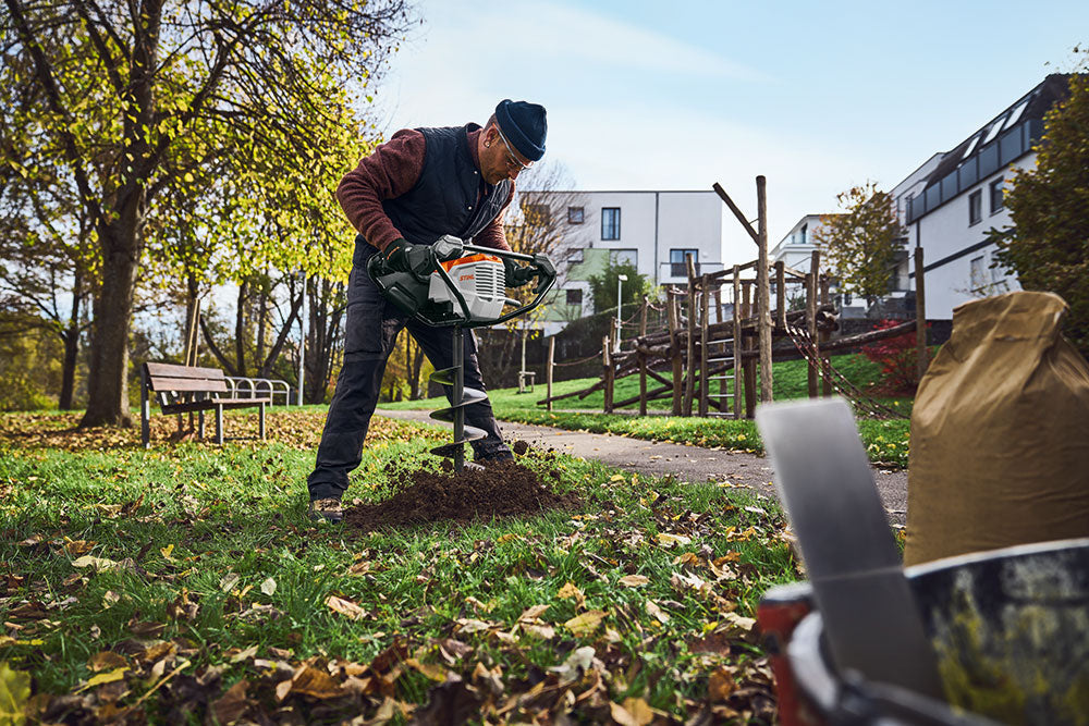 STIHL launches first battery-powered earth auger for professional users
