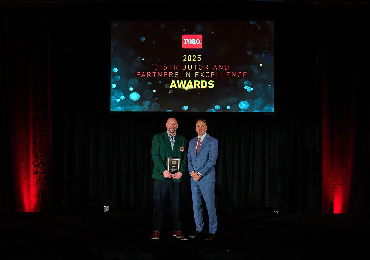 Toro’s Green Blazer Award goes to Reesink’s Jon Cole
