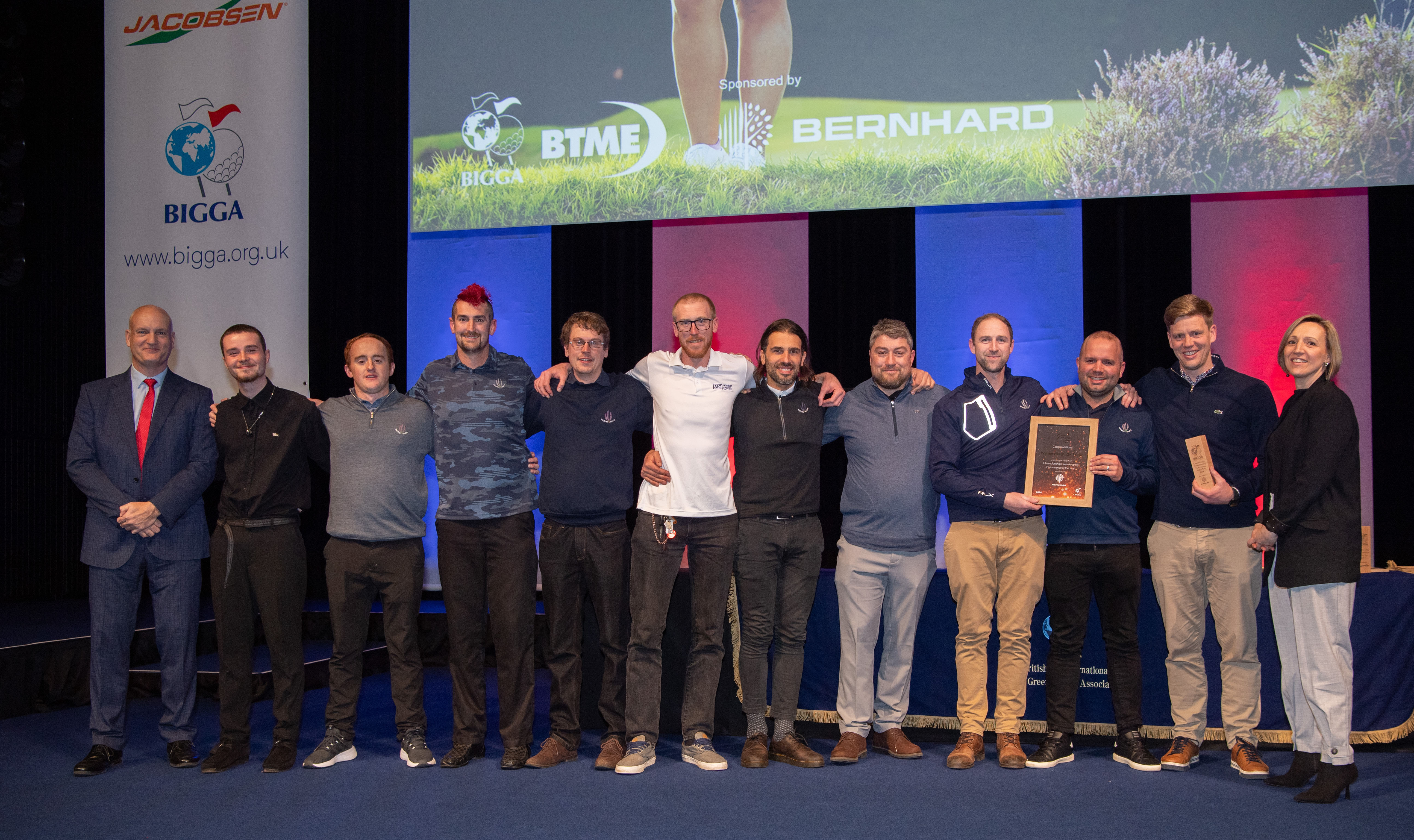 Greenkeeper receives prestigious award at BTME