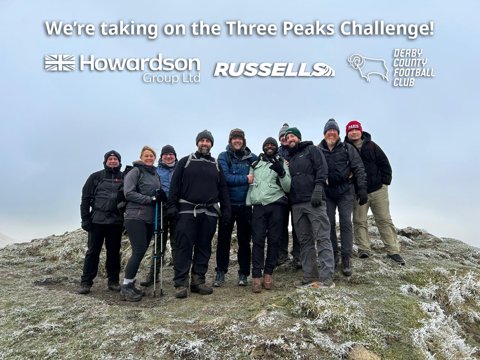 Howardson Group staff take on National Three Peaks Challenge in memory of Joe Emery