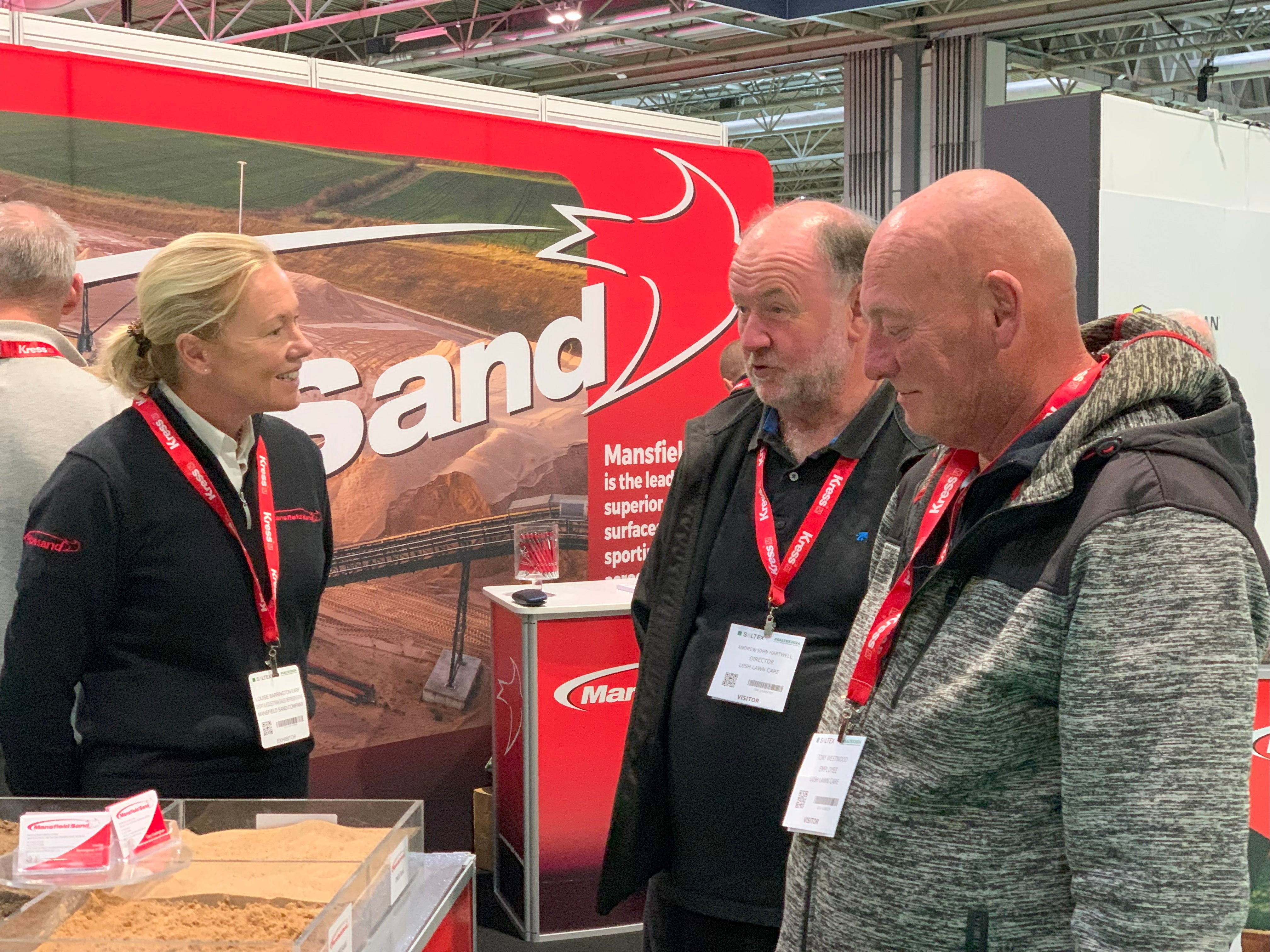 Transform your turf: Mansfield Sand at SALTEX 2025