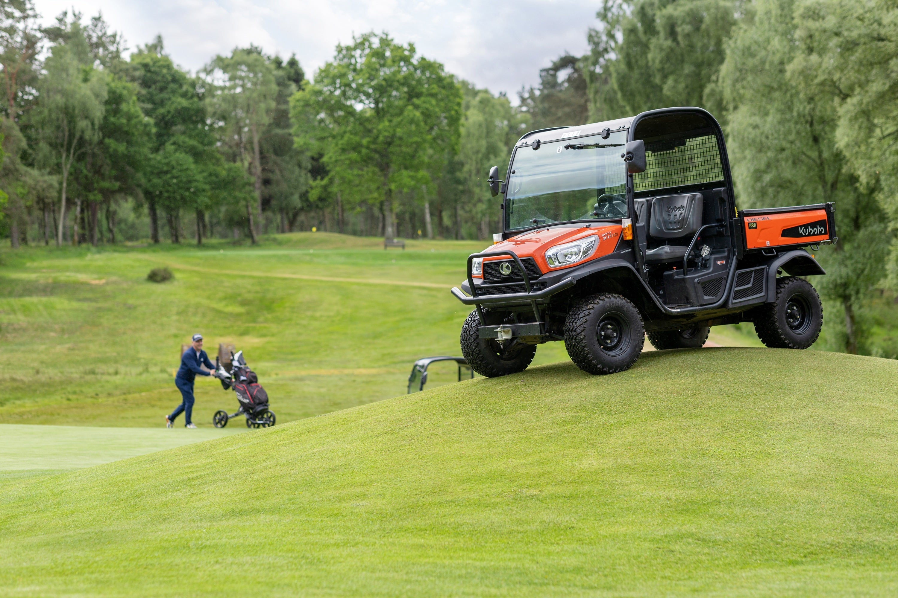 ‘Travel’s a breeze with Kubota RTV’s’ says Blairgowrie Golf Club