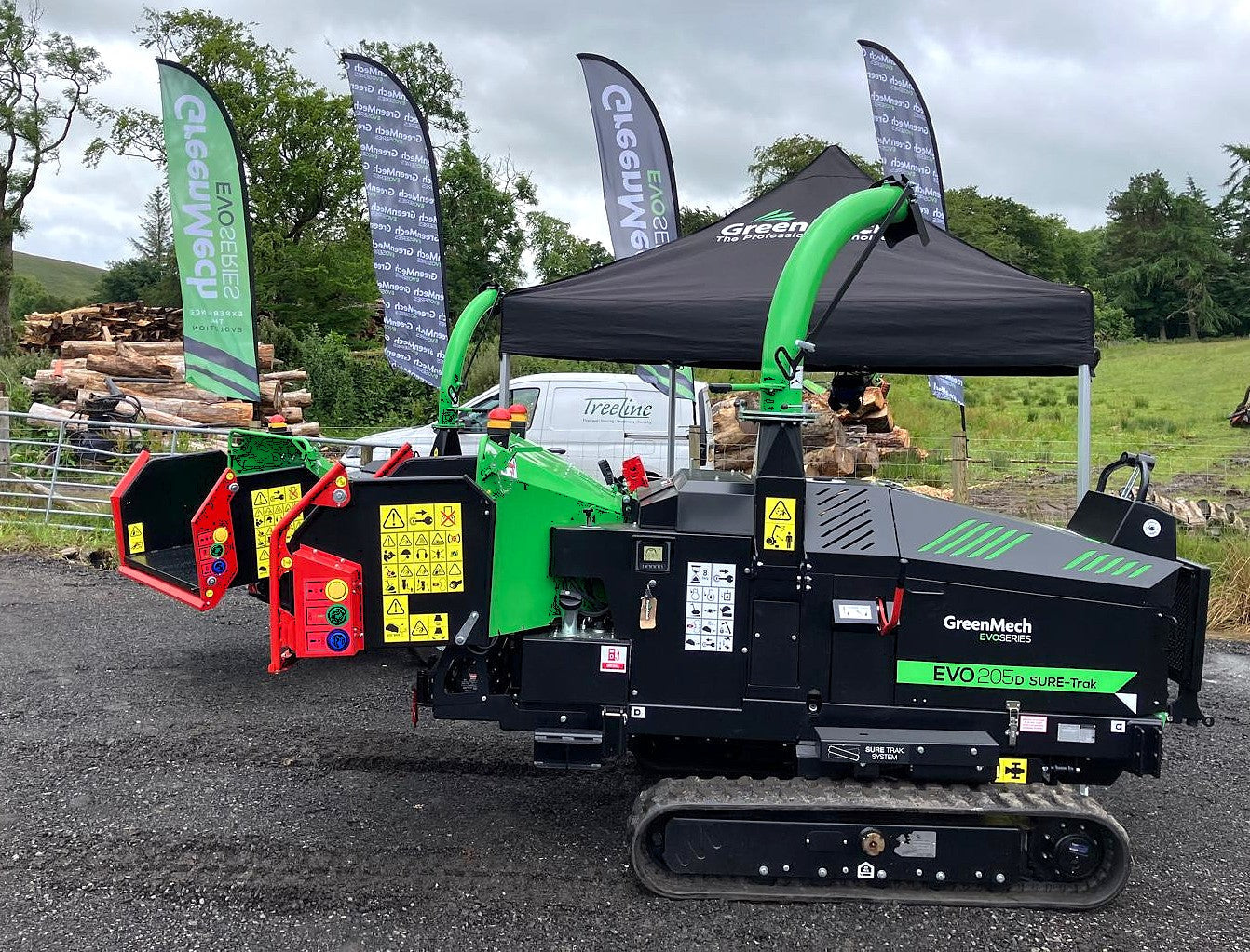 GreenMech join forces with forestry firm, Treeline Woodlands Ltd, across Southern Scotland