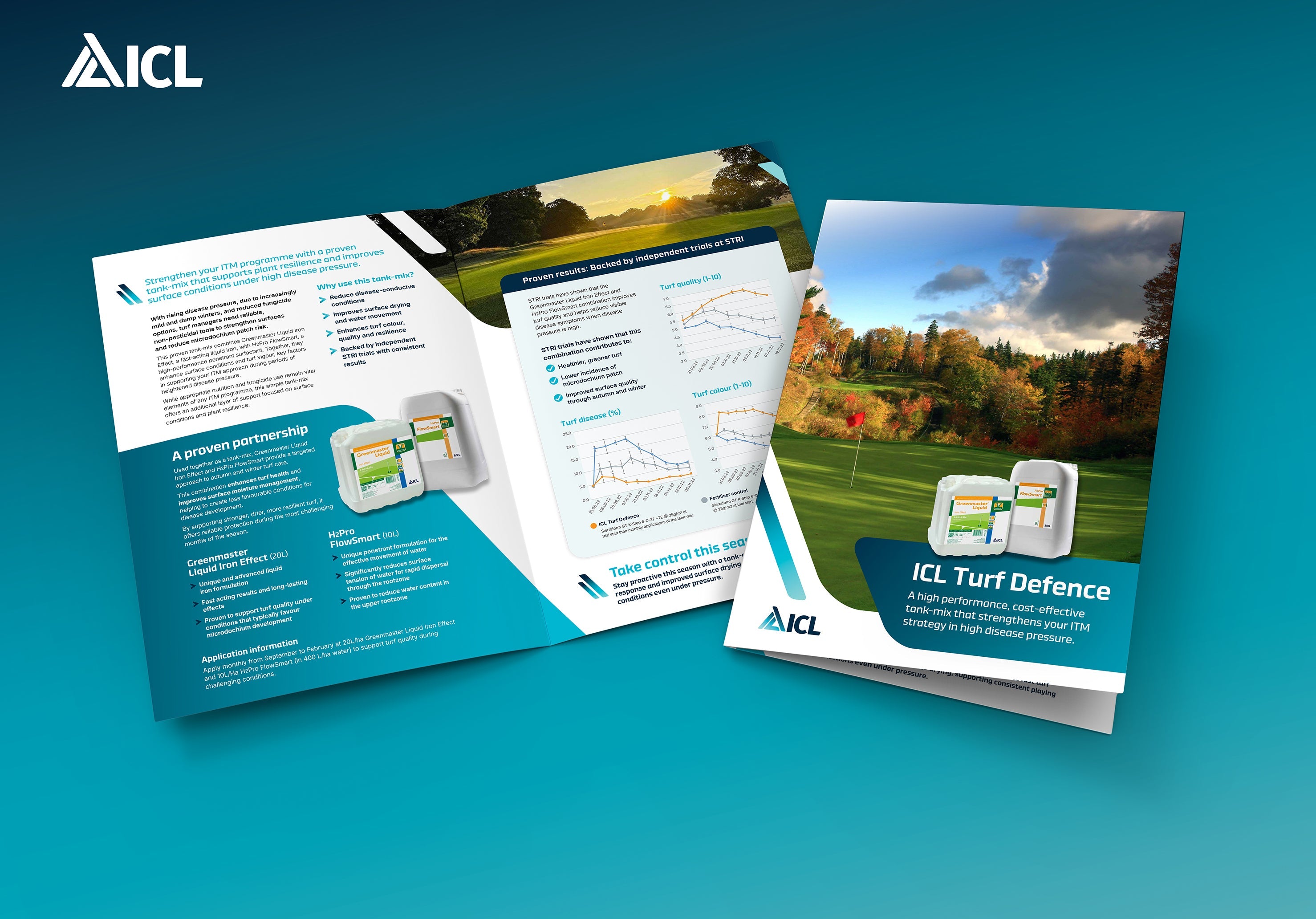 ICL Turf Defence tank-mix supports ITM to reduce Microdochium risk