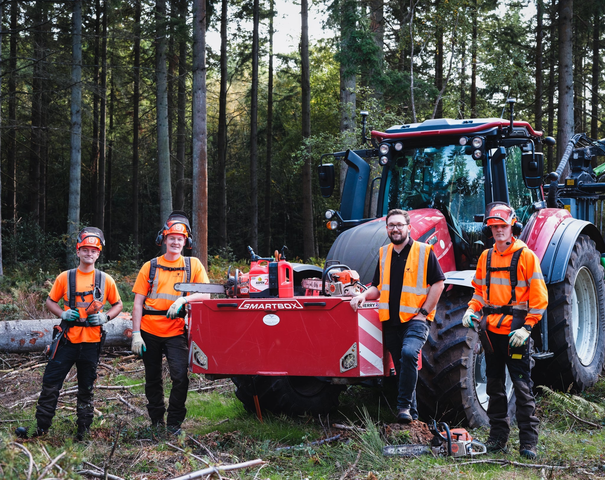 Cleaner fuel powers healthier operation for Cowdray Estate’s Forestry team