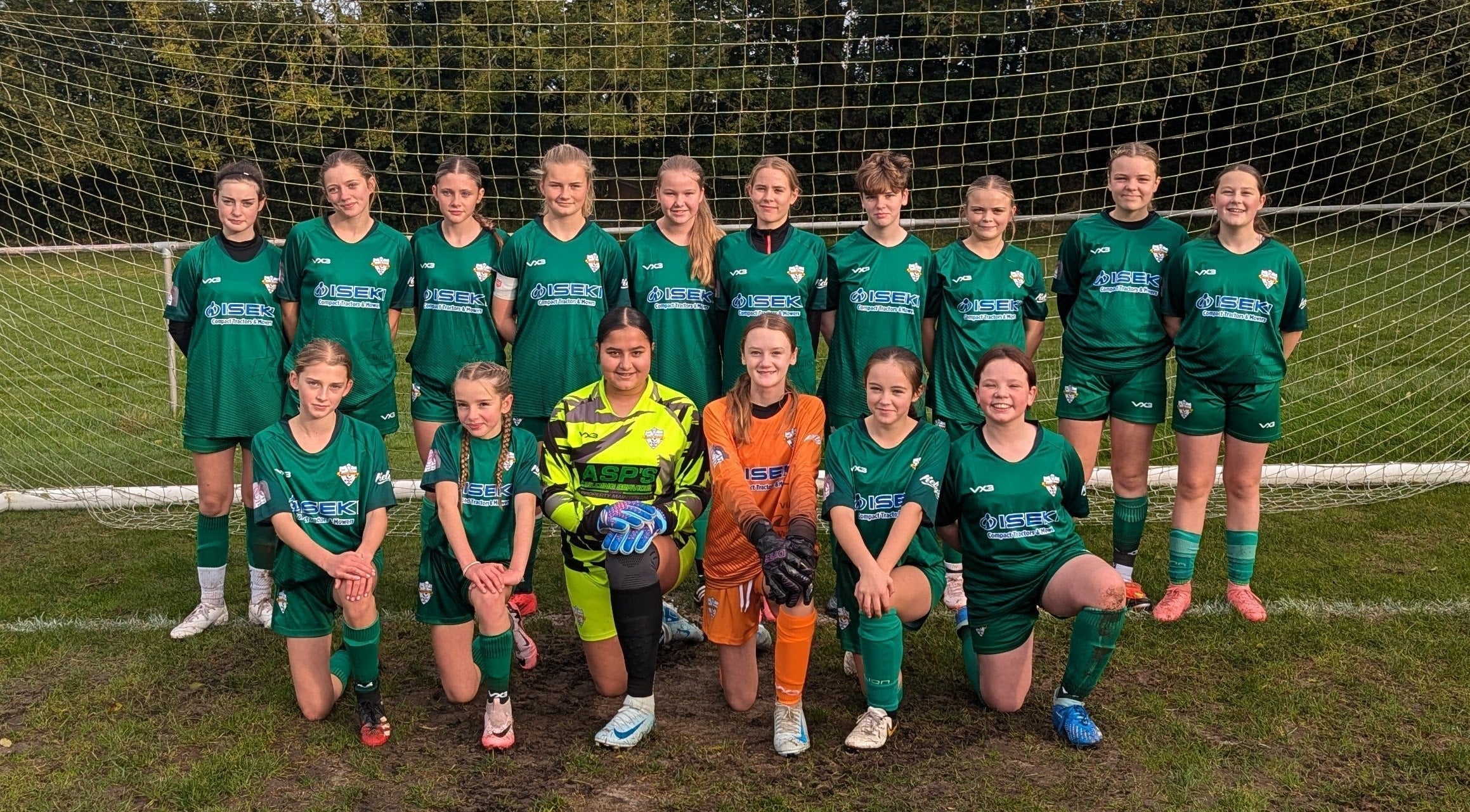 ISEKI UK & Ireland proud to be part of Watcombe Wanderers U14s girls journey