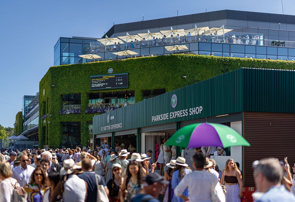 Maintaining the living walls at the home of Wimbledon