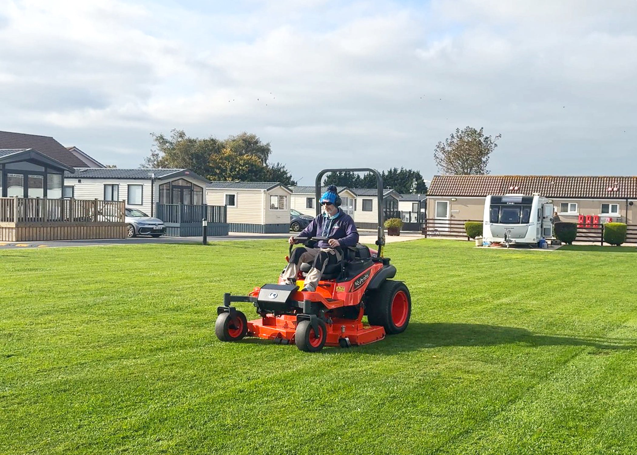 Kubota Zero-Turn ticks every box for Windsor Holiday Park