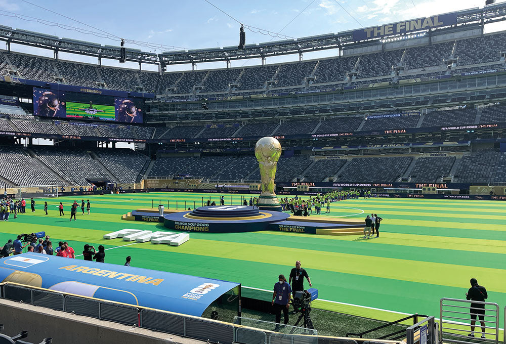 6 years, 104 matches and 1 standard: Delivering the pitches for the 2026 FIFA World Cup