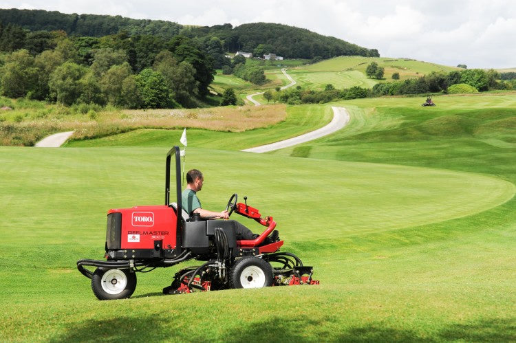A fine finish from a cylinder mower at Cavendish Golf Club