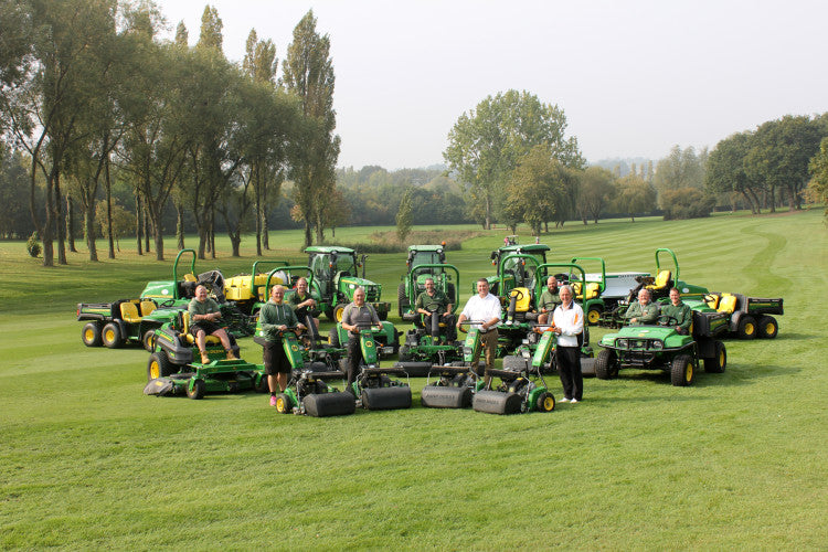 Abridge Golf Club John Deere fleet