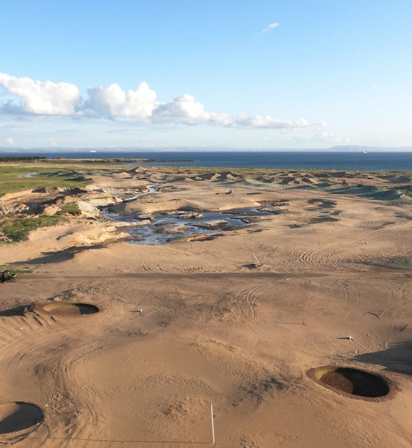 Dumbarnie Links A Drone Image