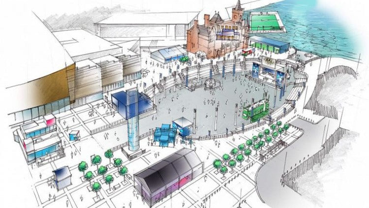 Floating football pitch data tag