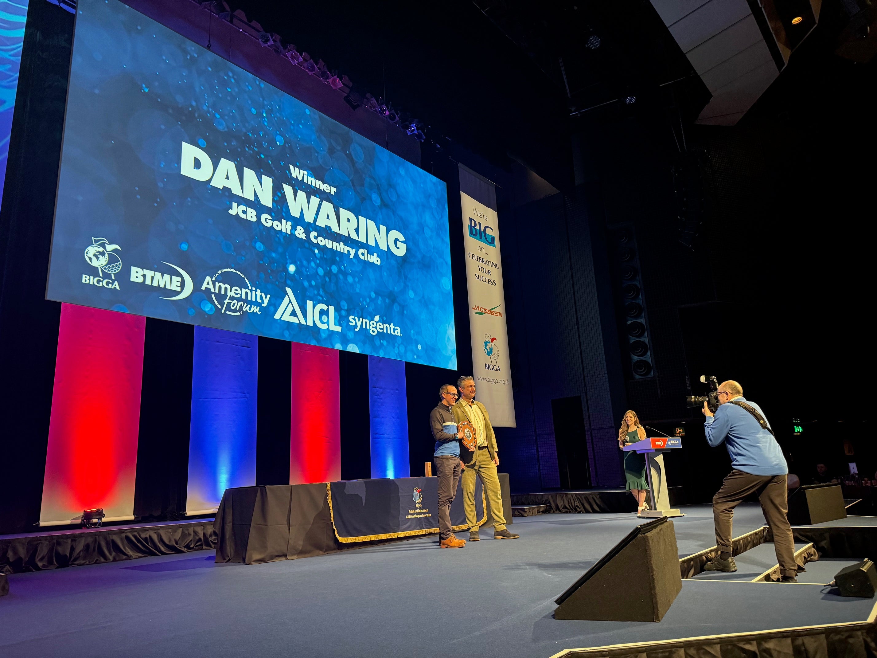 JCB’s Dan Waring announced as  Amenity Sprayer Operator of the Year