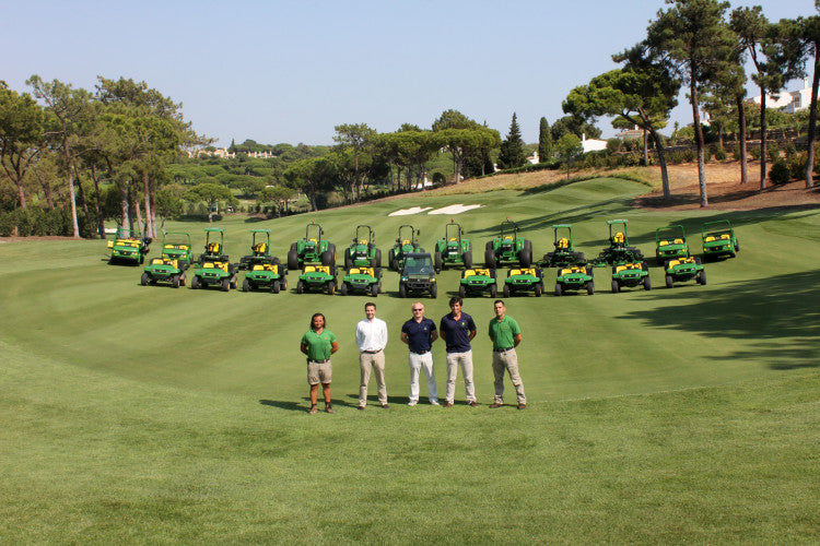 John Deere fleet at Quinta do Lago