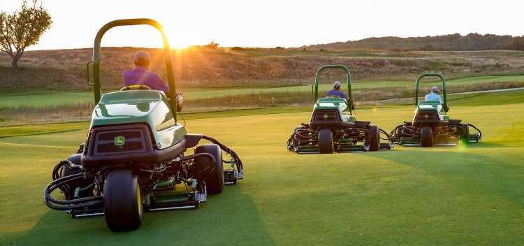 John Deere UK Machines On Golf Course