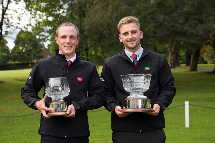 Last year's winners Dan Waring and Jimmy Heritage