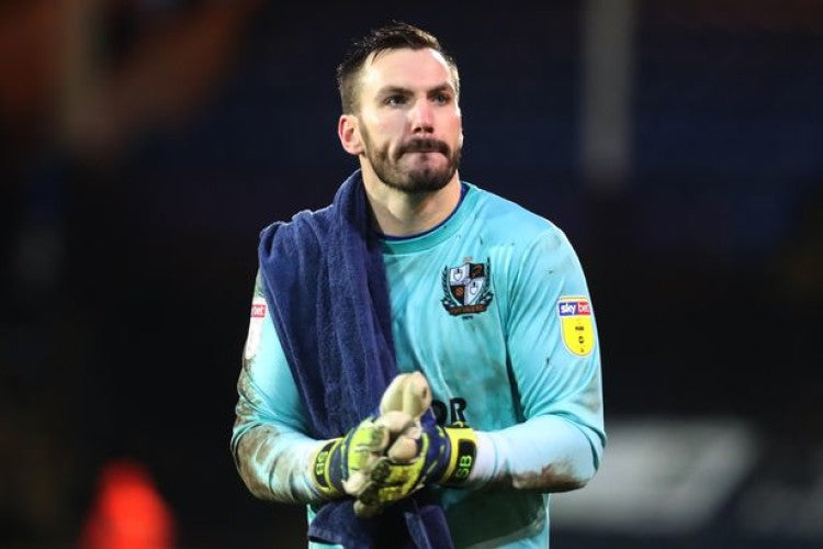 Port Vale Keeper Scott-Brown-Carlisle