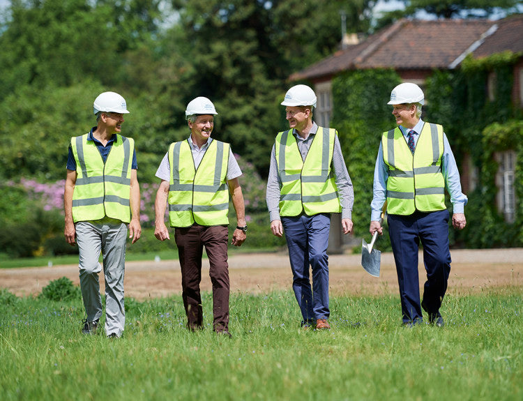 Royal Norwich Golf Club breaking ground at Weston Park