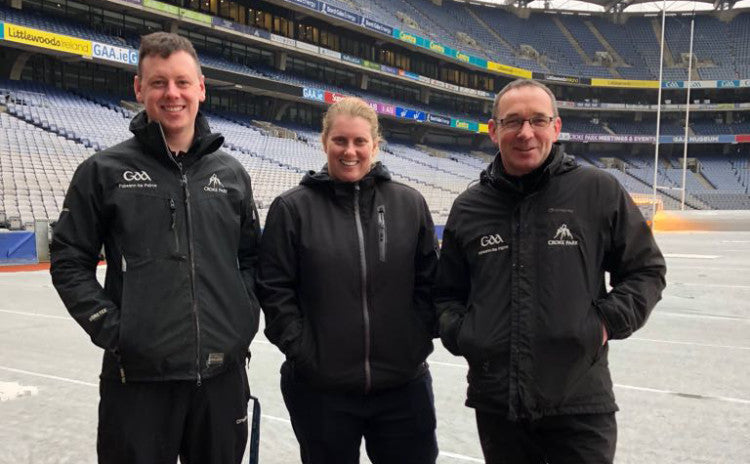 Samantha Butler At Croke Park With Campeys