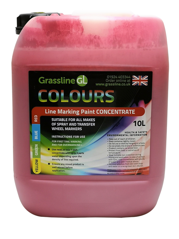 Grassline Coloured Concentrate Line Marker Paint 10L