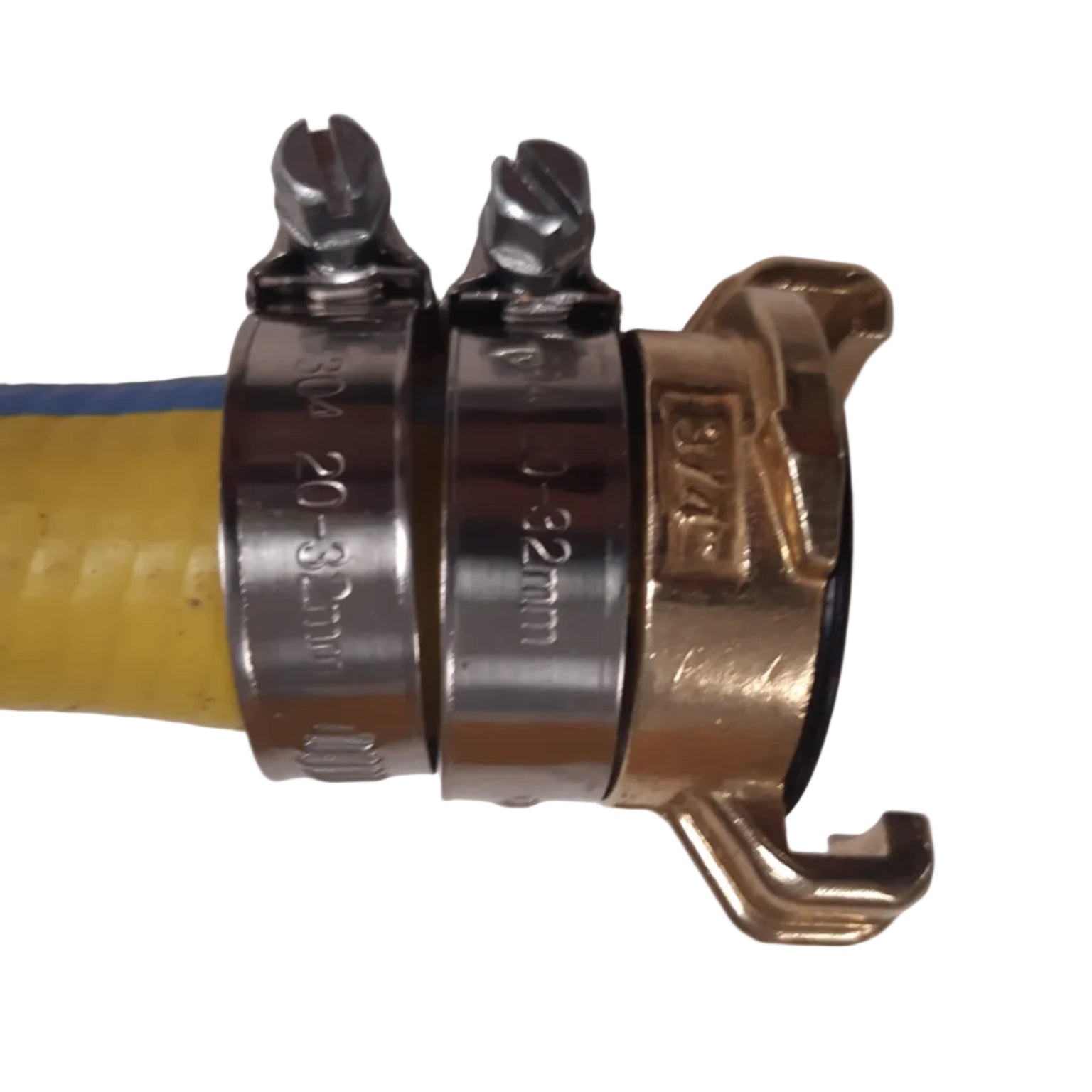 How to fit and select the size of the hose tail you require - step 4a