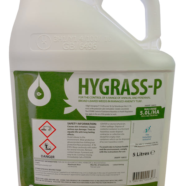 comply herbicide Hygrass-P Selective Herbicide 5 L | Selective Weed Killers