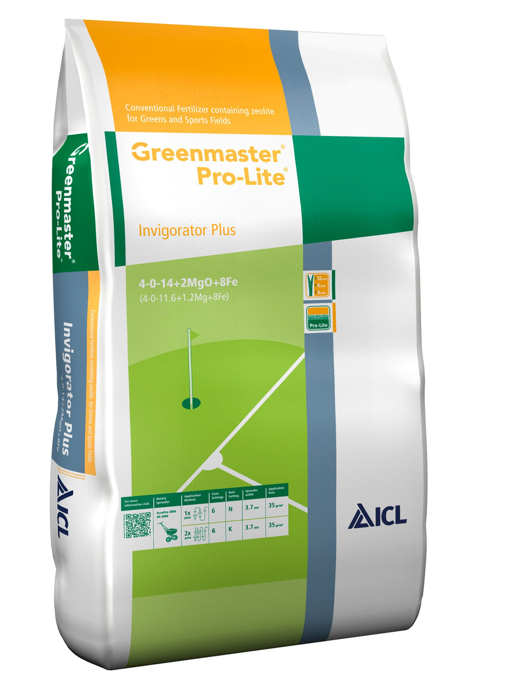 Triplus Icl ICL Greenmaster Pro-Lite Invigorator Plus Fertiliser 4-3-14 2MgO 8Fe ...
