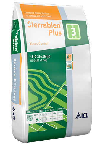ICL Sierrablen Plus Stress Control Fertiliser 15-0-29 +2MgO (3 Months) 25kg