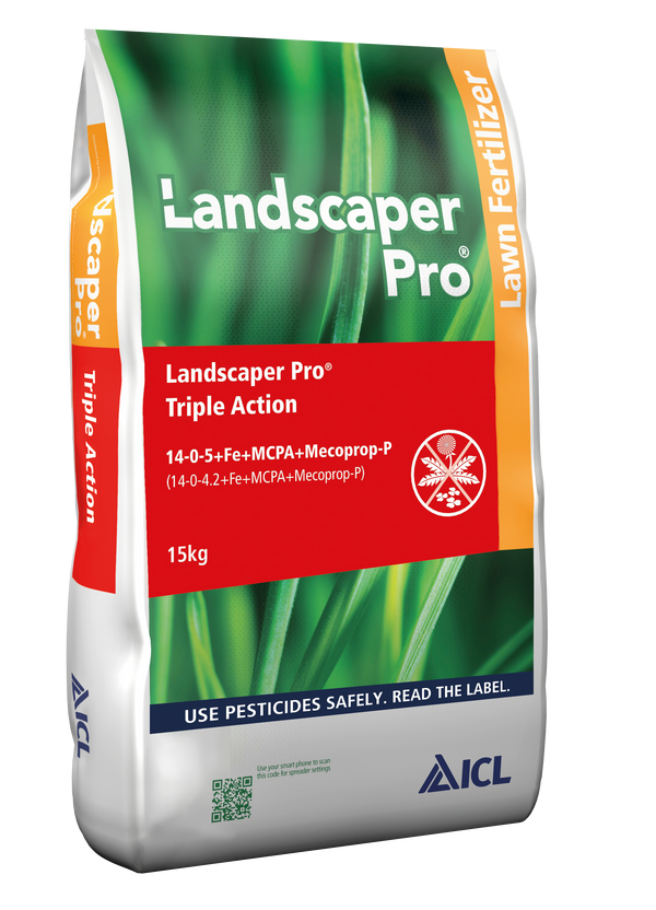 Landscaper Pro Triple Action Weed & Feed 15kg