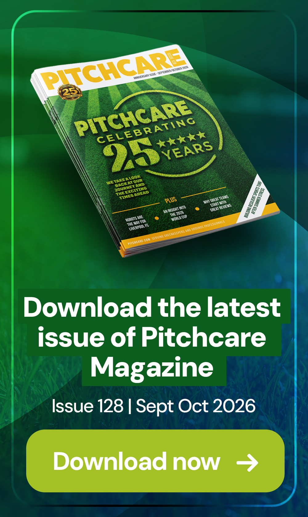 DOWNLOAD THE LATEST PITCHCARE MAGAZINE HERE