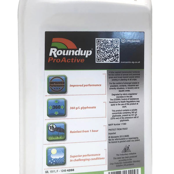 roundup herbicide half life Roundup ProActive 360 1L