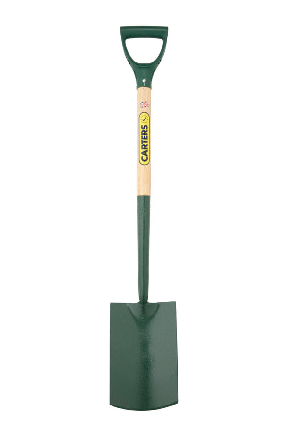 Solid Socket Garden Spade with Ergonomic Handle