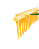Chelwood® 16P® rake head profile showing the levelling and grading back edge
