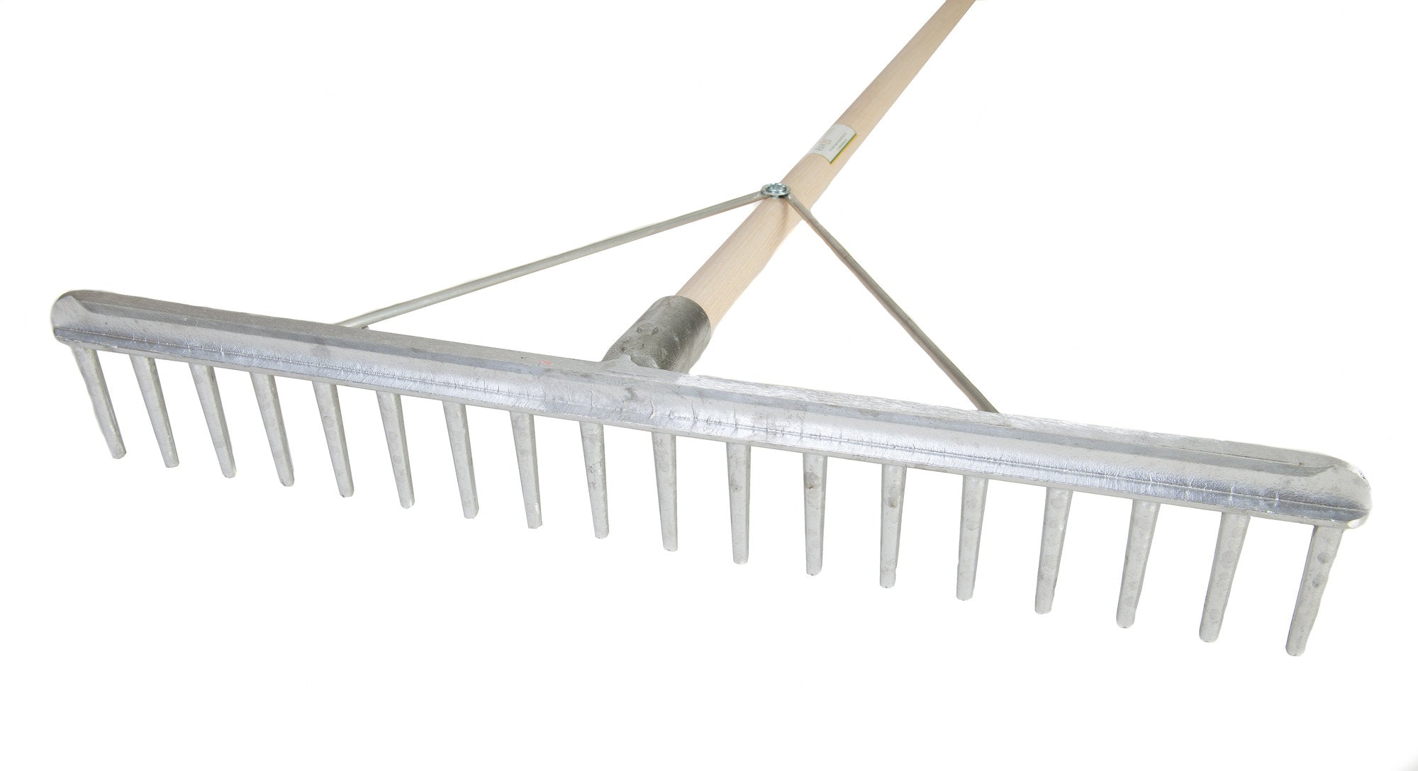 Chelwood® 18A® aluminium crown rake head and supporting braces