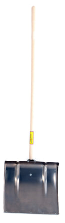 Chelwood® aluminium snow shovel with a long ash handle