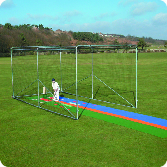 Cricket Rack Premier Portable Galvanised Steel Cricket Cage | Pitchcare