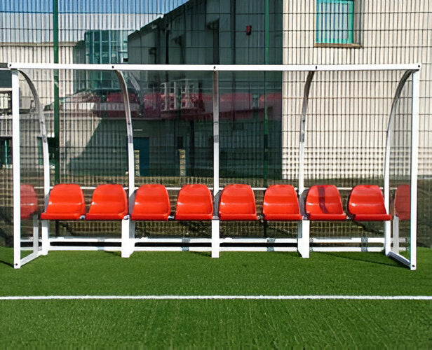 Freestanding Premier Curved Team Shelters