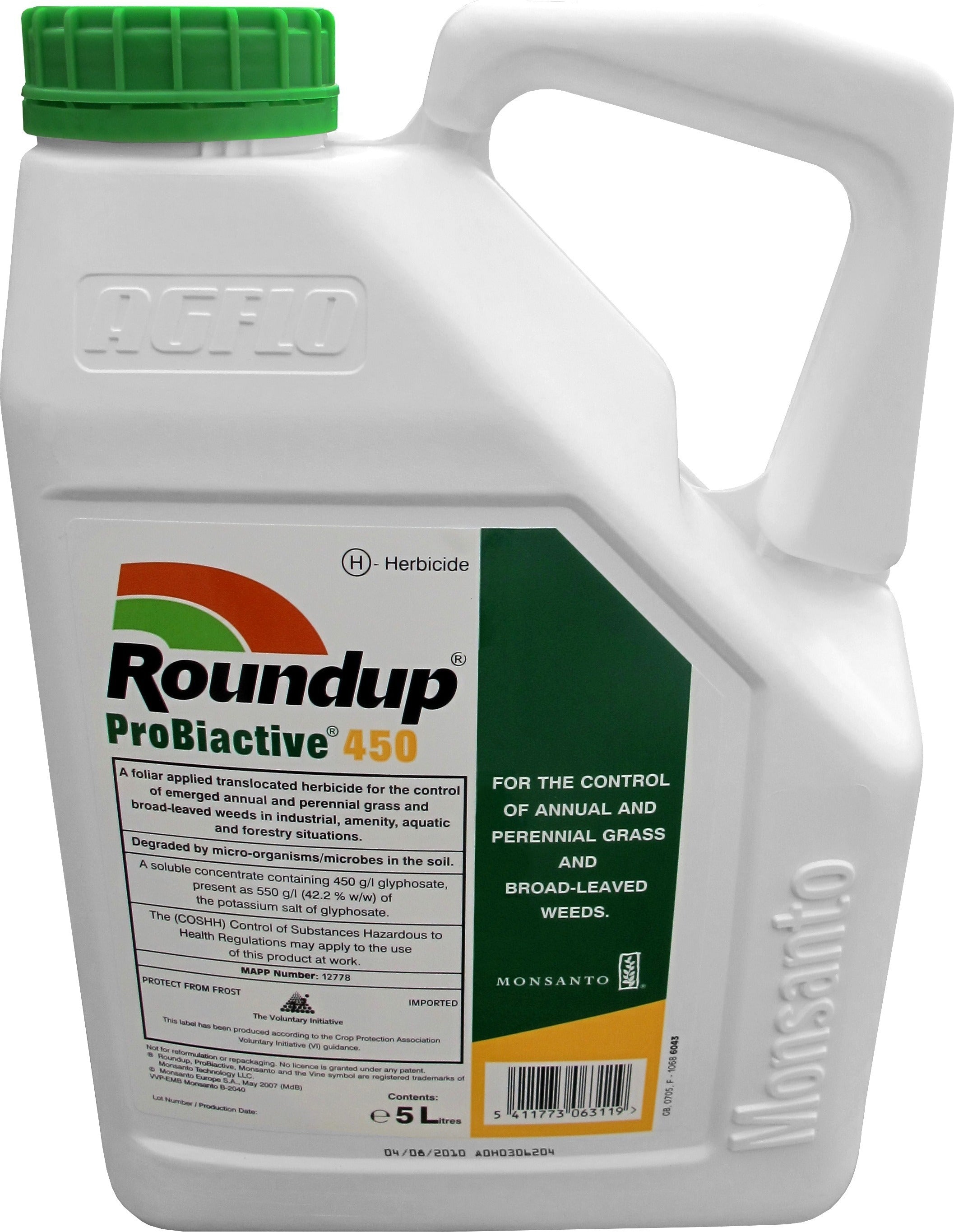 roundup herbicide instructions Roundup Pro Biactive 450 5L Total Weed Control