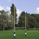 9 m Socketed No.2 Steel Rugby Posts
