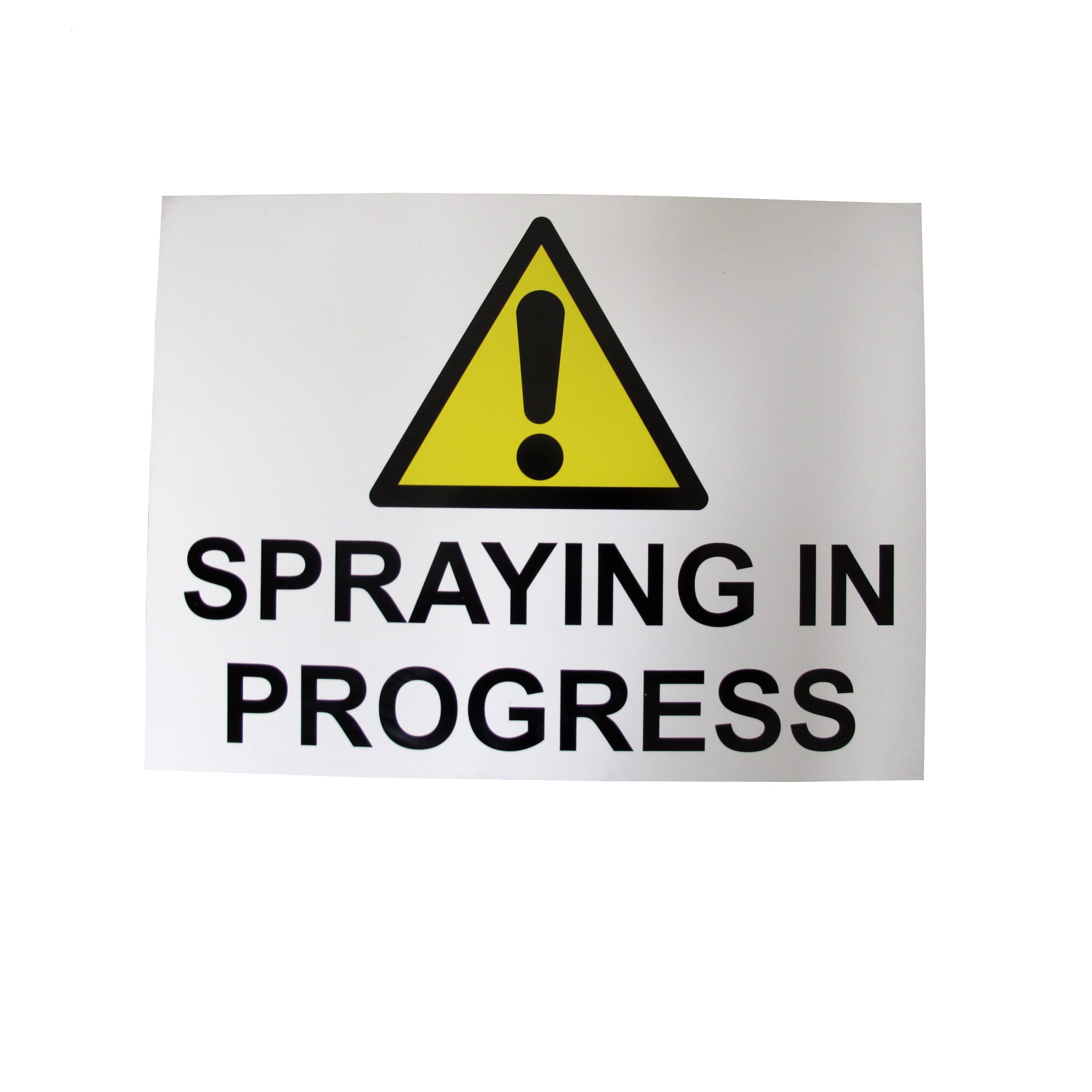 Spraying & Chemical Store Warning Sign | Pitchcare