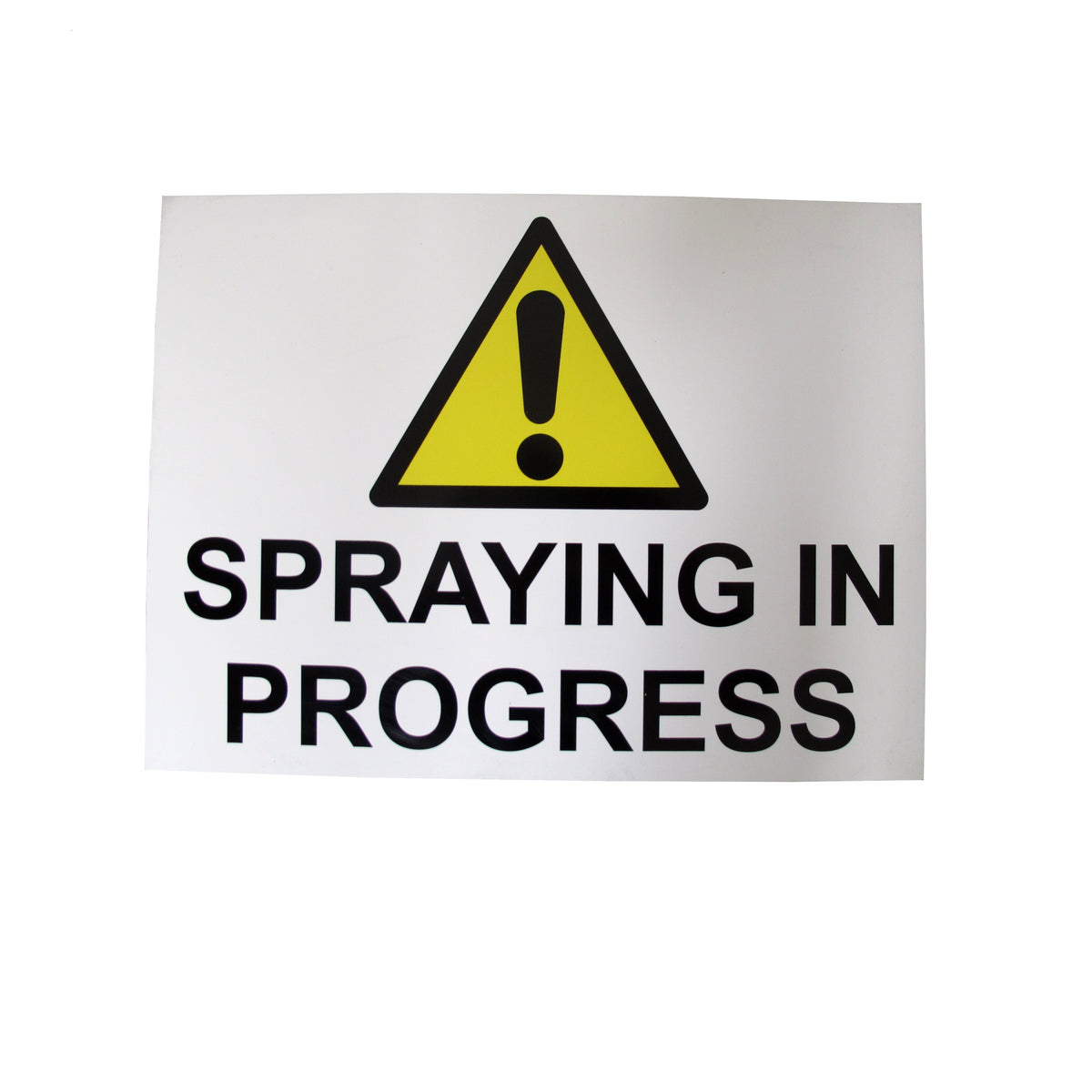 Boot Sprayer Sign Spraying & Chemical Store Warning Sign | Pitchcare